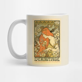 L'ermitage Paul Berthon Art Nouveau Art Print Mug